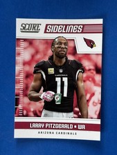 2018 Score Sidelines #11 Larry Fitzgerald Arizona Cardinals