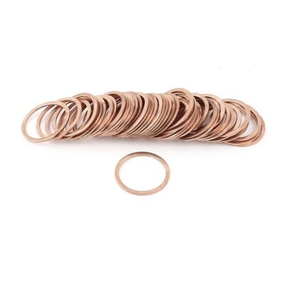 50 Pcs 21mm Seal Ring Spacer Inner Diameter     Washer  *bn