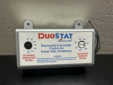 Ventamatic DuoStat Power Attic Vent Thermostat and Humidistat XXDUOSTAT