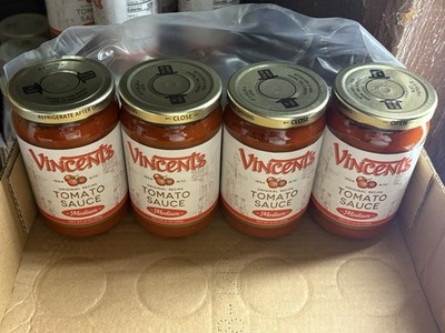 Vincent Tomato Sauce The Original Flavor, Medium , 16 Ounce (Pack of 4)