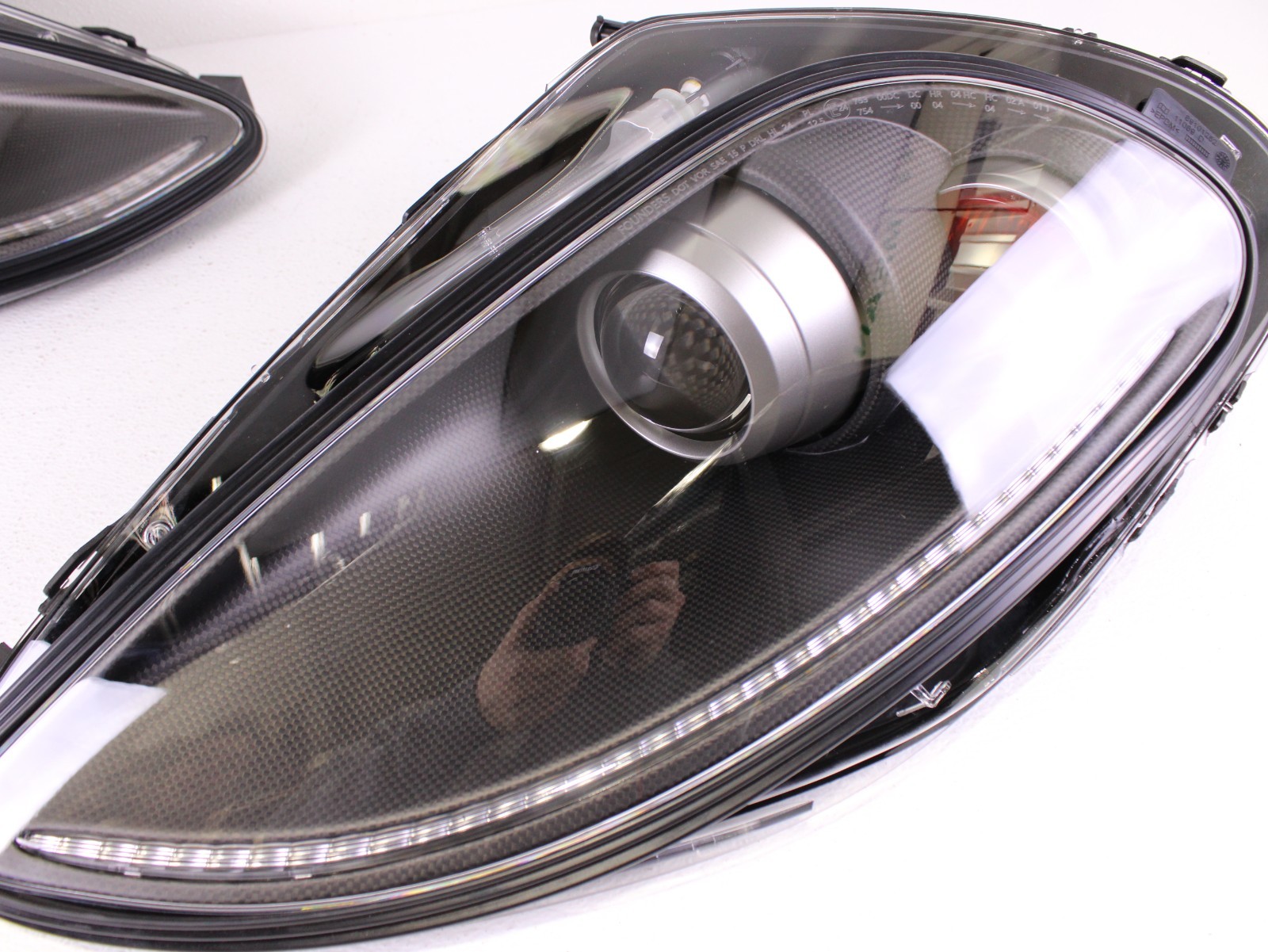 2005-2010 FERRARI F430 LH LEFT DRIVER RIGHT PASSENGER HID XENON CARBON HEADLIGHT