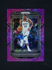 2022 Panini Prizm Basketball Choice Purple Giannis Antetokounmpo #96 PSA 9