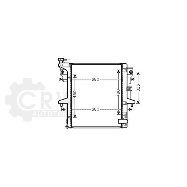 KüHler MotorküHlung FüR Mitsubishi L 200/Triton 2.5 DI-D Bj.05-15-image