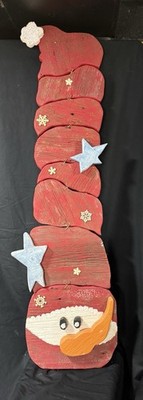 4 1/2   Christmas Snowman Hat Made From 1880 OLD BARN WOOD VERY UNIQUE handmade