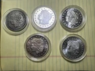 1oz .999 Fine Silver Rounds – Morgan Dollar Design Lot Of 5
