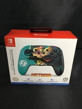 Genuine PowerA Enhanced Wired Controller for Nintendo Switch - METROID Brand New