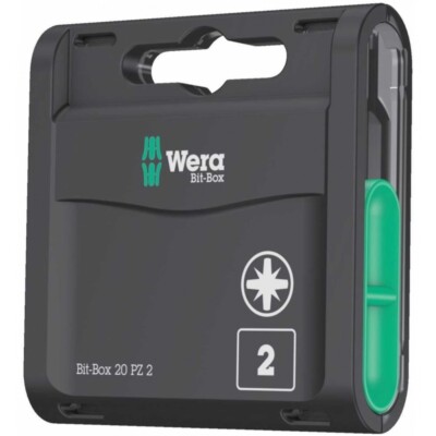 Bit-Box 20 H PZ2x 25mm 20er Box Wera