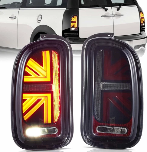VLAND LED Feu arrière fumé LED Pour 2007-13 BMW MINI Cooper Clubman R55 - Foto 1 di 8