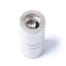 2PCS Butt Connectors 8 Gauge Wire Couplers Audio Car Brass Terminal Butt