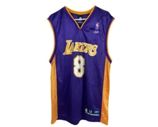 Authentic NBA Reebok Los Angeles Lakers Kobe Bryant 8 Jersey 52 SEWN Vintage