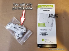 2 Lead Wires for AccuRelief Universal TENS Unit Kit