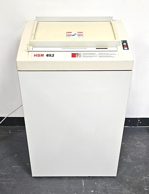 HSM 411.2 Aktenvernichter Schredder 3,9x50mm Schnitt 60c47x100cm