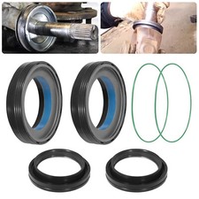 6pcs Front Axle Vaccum Knuckle Tube Seal Kit For Ford Super Duty 1998-2004