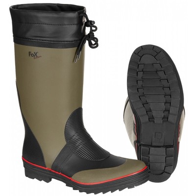 FoxOutdoor Gummistiefel Regenstiefel Anglerstiefel Arbeitsstiefel Herren Stiefel