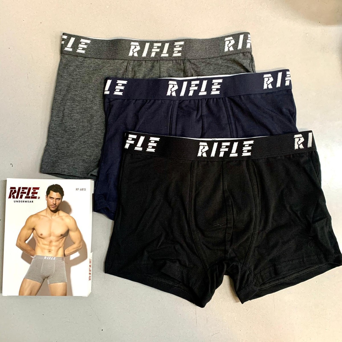 Boxer Uomo Pack 3 O'Neill - Nero, Blu, Grigio, Taglie S-XXL - Foto 6