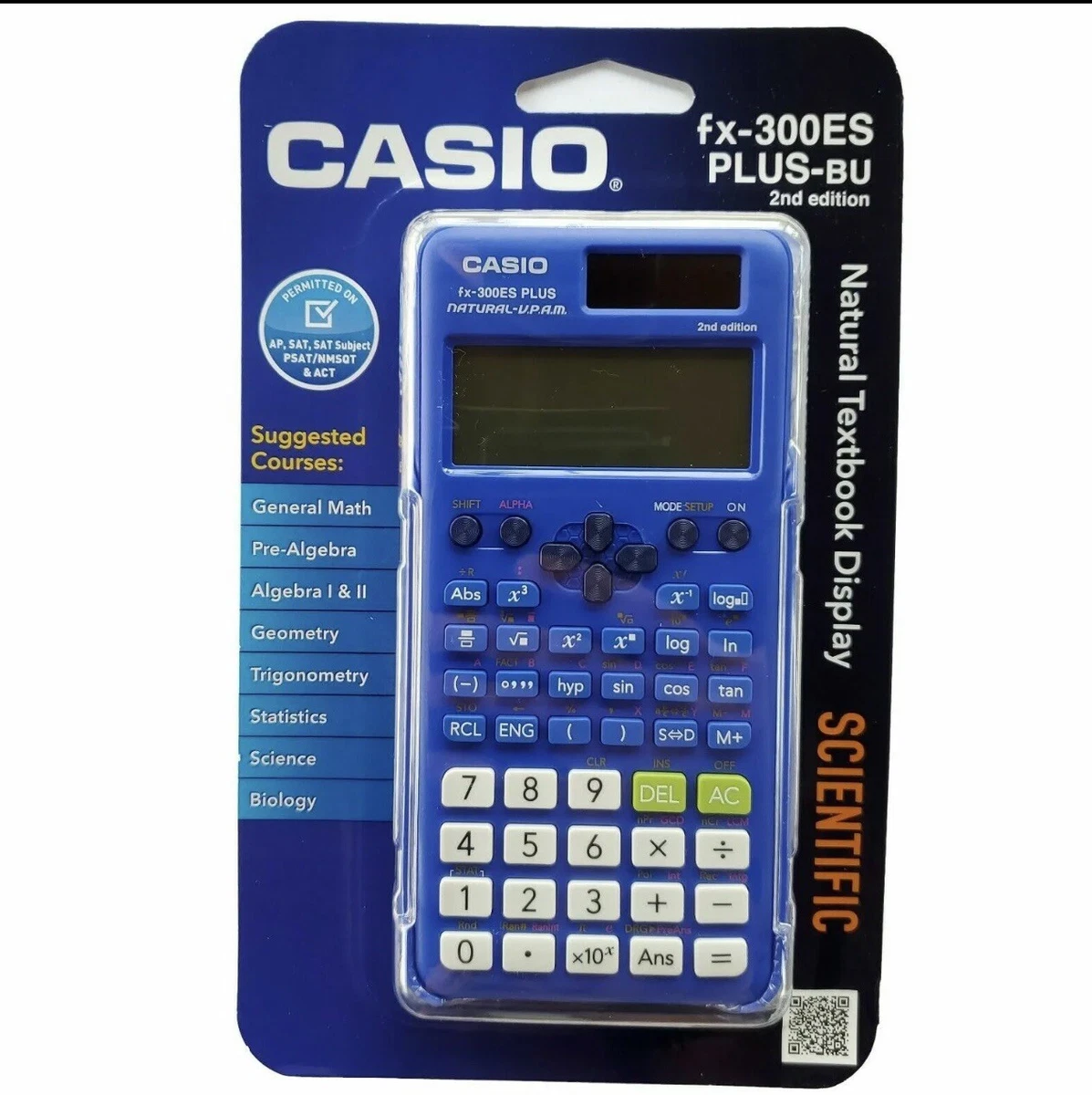 FX300ES Plus 2nd Edition Scientific Calculator By Casio®, 41 OFF
