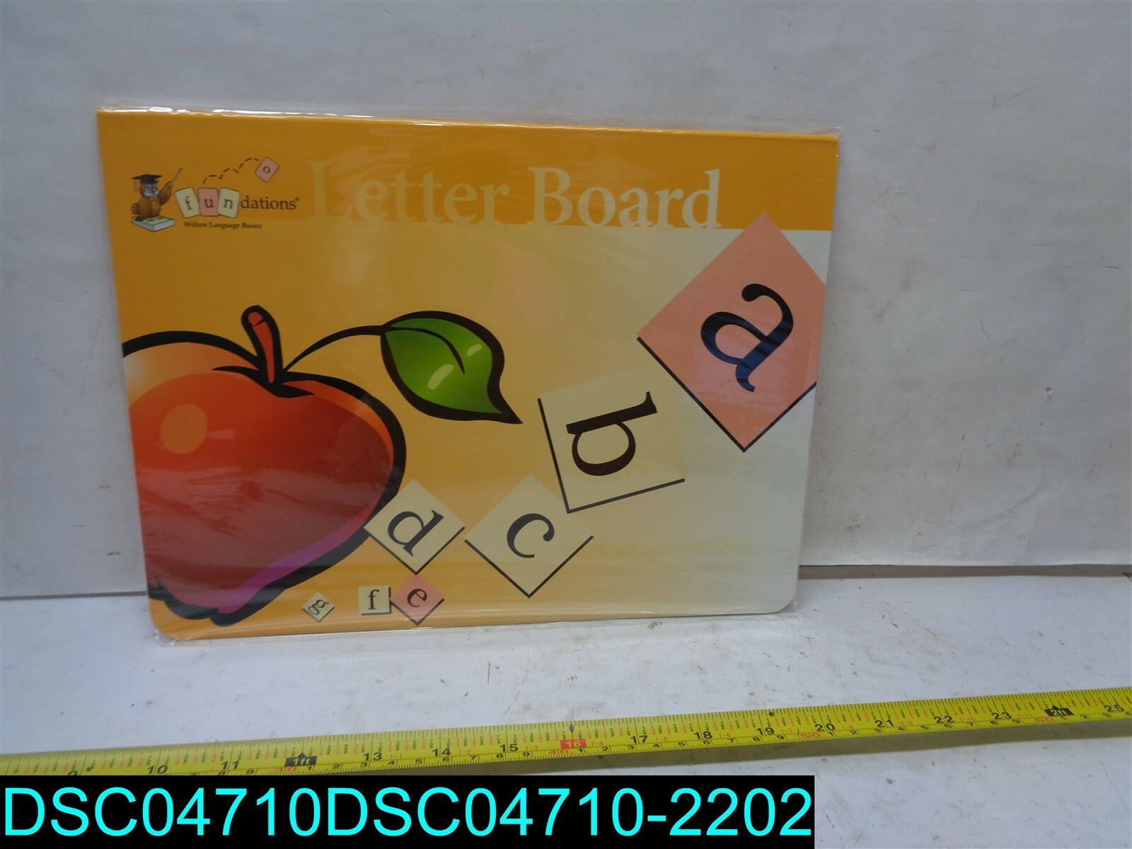 QTY=90 Fundations Letter Board K1 Educational Board ONLY NO TILES 68A