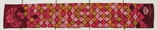 2010 Breast Cancer Multicolored Scarf Bandana Warriors In Pink Ford Cares 52"x9  