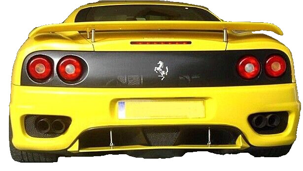 1999-05 Ferrari 360 Modena Euro rear Wing Spoiler w/SS Post NEW FRP Made in USA