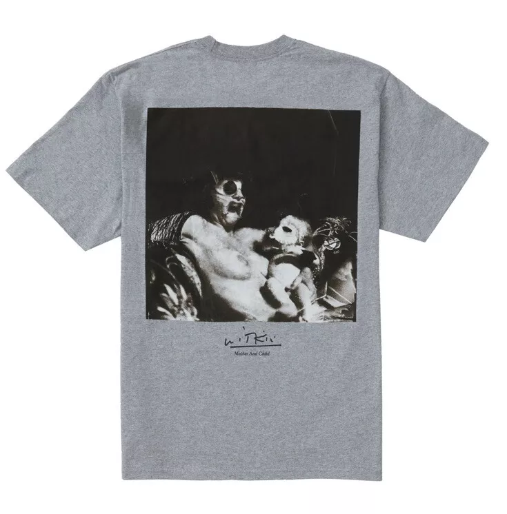 T shirt grand gris mère et enfant Supreme FW20 100 % authentique