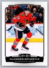 2022-23 O-Pee-Chee #393 MacKenzie Entwistle Chicago Blackhawks