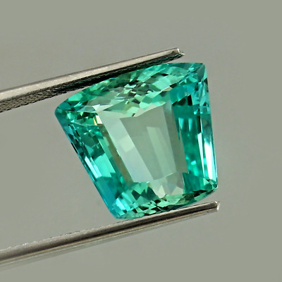 Natural Ceylon Bi-Color Parti Sapphire 13x14 MM Loose Fancy Cut Gemstone 12.00Ct