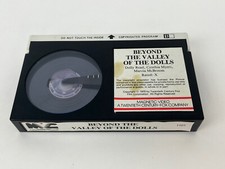 Beyond the Valley of the Dolls Beta Tape Magnetic Video No Box