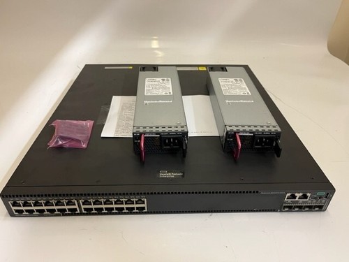 JH147A HP 5510-24G-4SFP POE 24 Port 1 Slot Switch with 2 x PSU. Inc VAT - 第 1/2 張圖片
