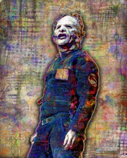 Corey Taylor SLIPKNOT Tribute Poster, SLIPKNOT Pop Art with Free Shipping US