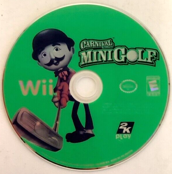 Carnival Games: MINI GOLF Nintendo Wii DISC ONLY Video Game Sports