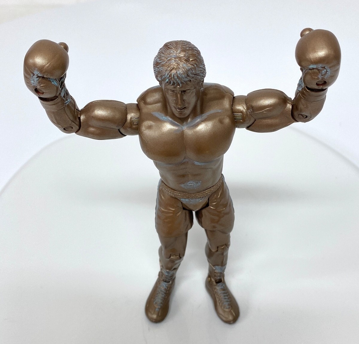Jakks Pacific Rocky Statue Early Production Ultra Rare 1/50