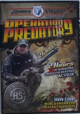 JOHNNY STEWART'S OPERATION PREDATOR 9 DVD 120 MINUTES 26 KILLS 