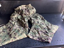 New US Navy USN NWU Type III Work Uniform Pants Trouser AOR2 Small Long Camo