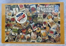 FX SCHMID 1996 Summer Harvest 1000 Pc 26.5" x 17 1/4" Jigsaw Puzzle Sealed NEW