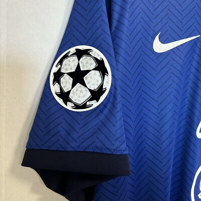 Chelsea 2020/2021 Havertz NIKE Authentic Soccer Jersey UCL FINAL