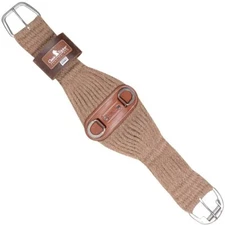 CLASSIC EQUINE Roper 27 Strand Soft Alpaca Cinch with Stainless Steel Hardware