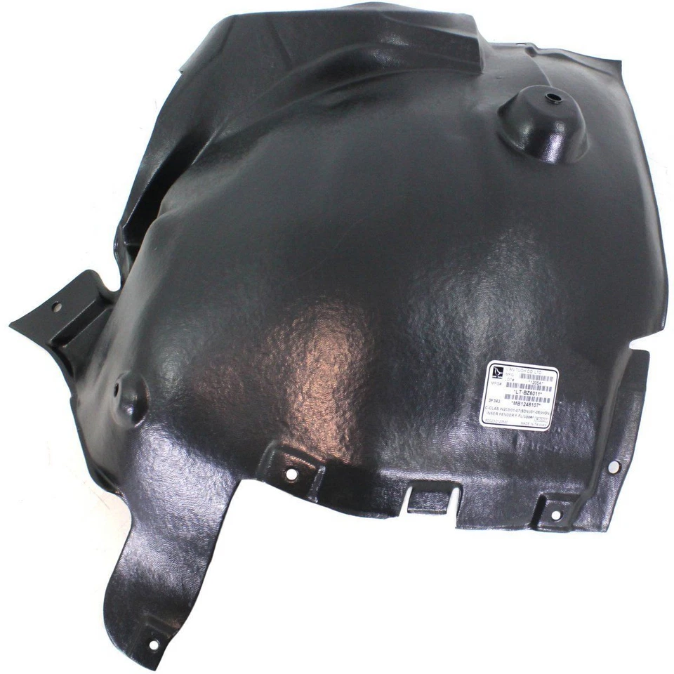 New Front Driver Side Upper Fender Liner 01-07 Mercedes Benz C230 C320 MB1248107 Foto 4 de 4