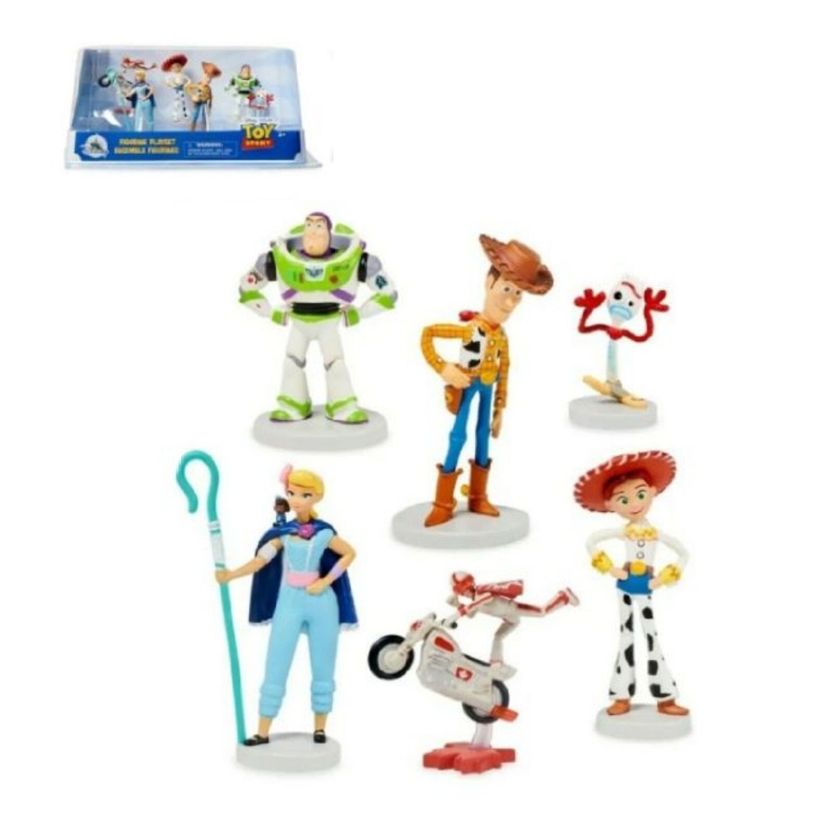 Disney Pixar Toy Story Play Set 6 Piece Action Figures | eBay