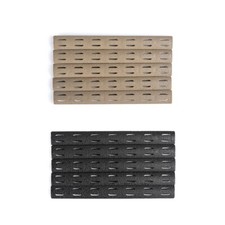 5.5" Rail Panel Cover for Keymod Slot Covers Snap-in Rail Panel Strip 5 PCS