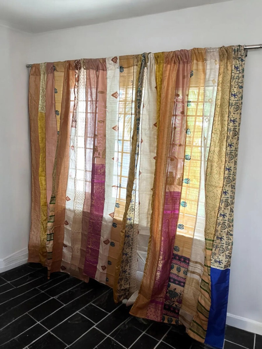 20 pcs Handmade Patchwork Curtains Drapes Home Decor Curtain