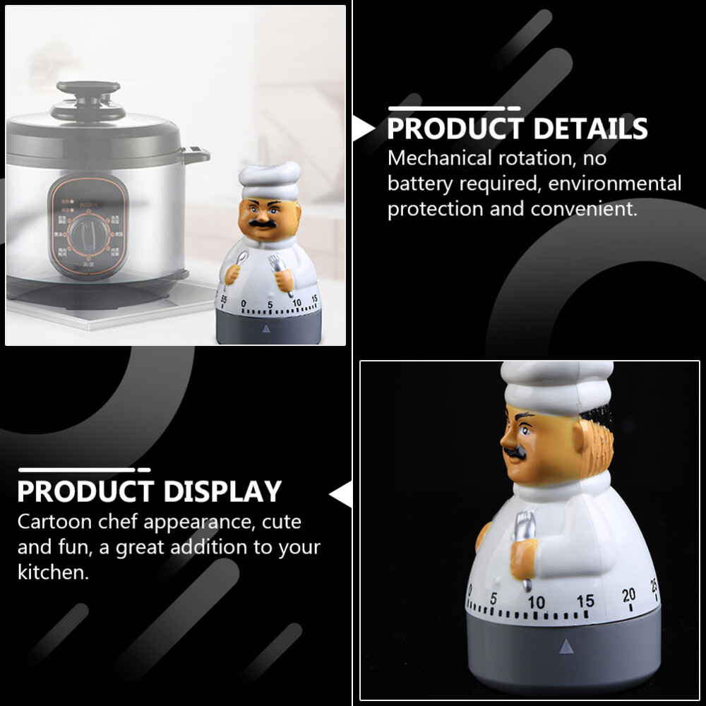 Wind up Kitchen Timer Digital Alarm Clock Cook Mechanic Tools Timing | eBay