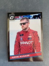 2019 Donruss Optic Racing RETRO Card JUSTIN ALLGAIER