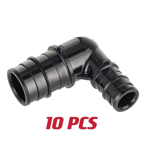 EFIELD 10 PCS Poly PPSU Pex-A Expansion Fitting 3/4" x 1/2" Reducing Elbow