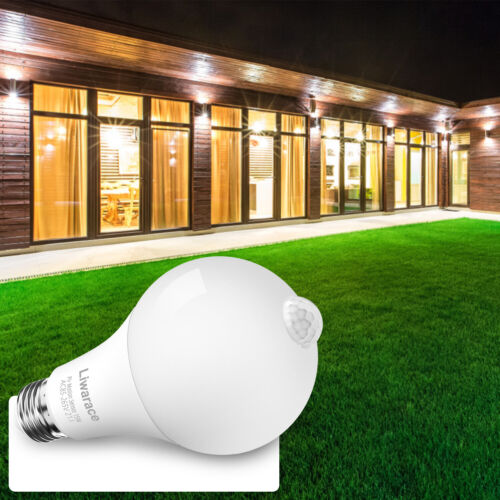 E26/E27 Motion-Activated Bulbs - 15W (150W Equivalent) 1-5PCS Auto Dusk-Dawn USA - Picture 10 of 11