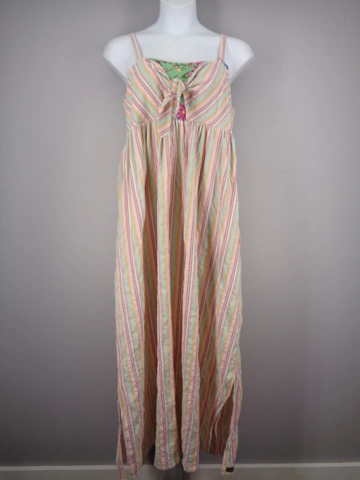 Matilda Jane 条纹无行李长裙,尺寸 XXL — 第 2/4 张图片