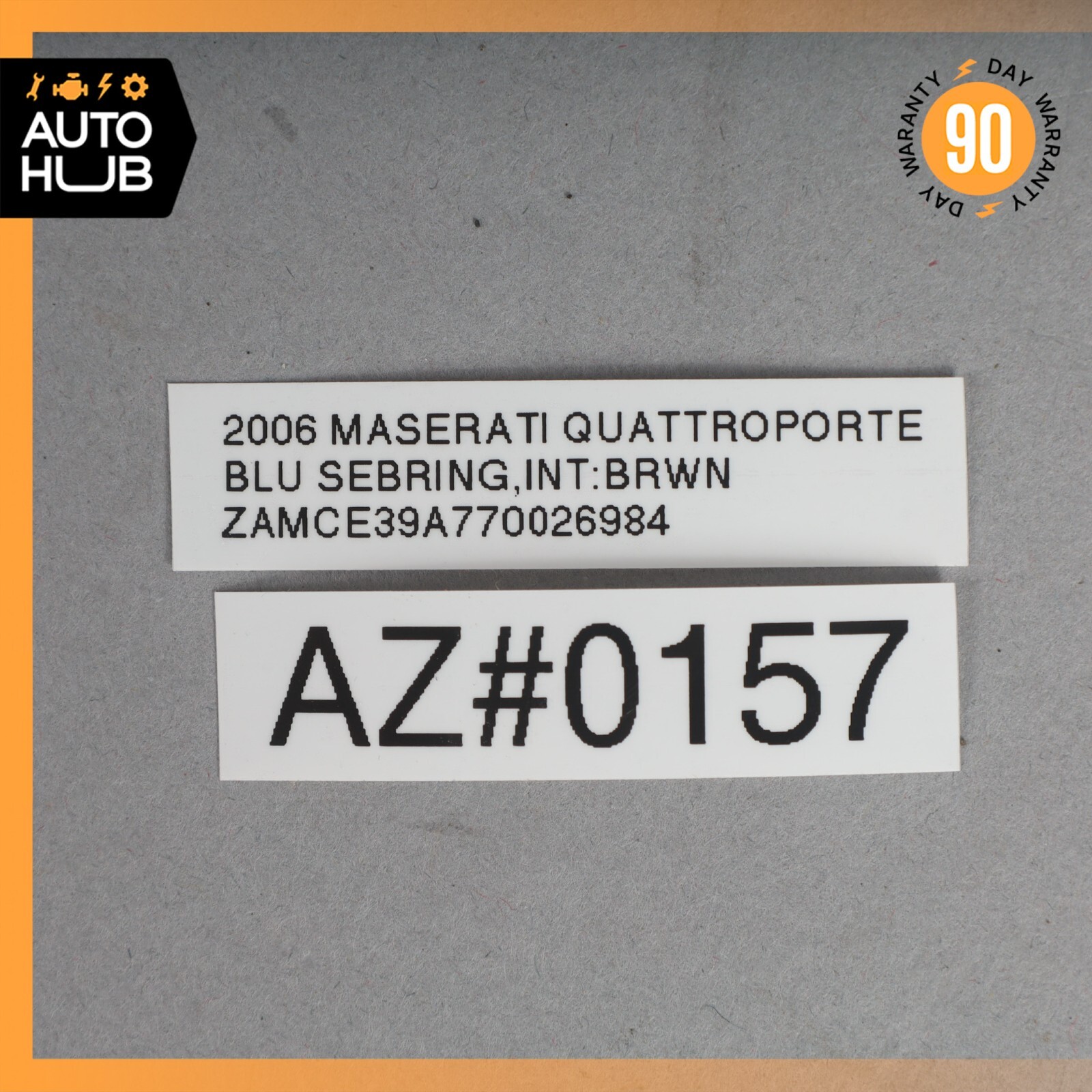03-13 Maserati Quattroporte M139 Rear Right Side Exterior Door Handle OEM 79k