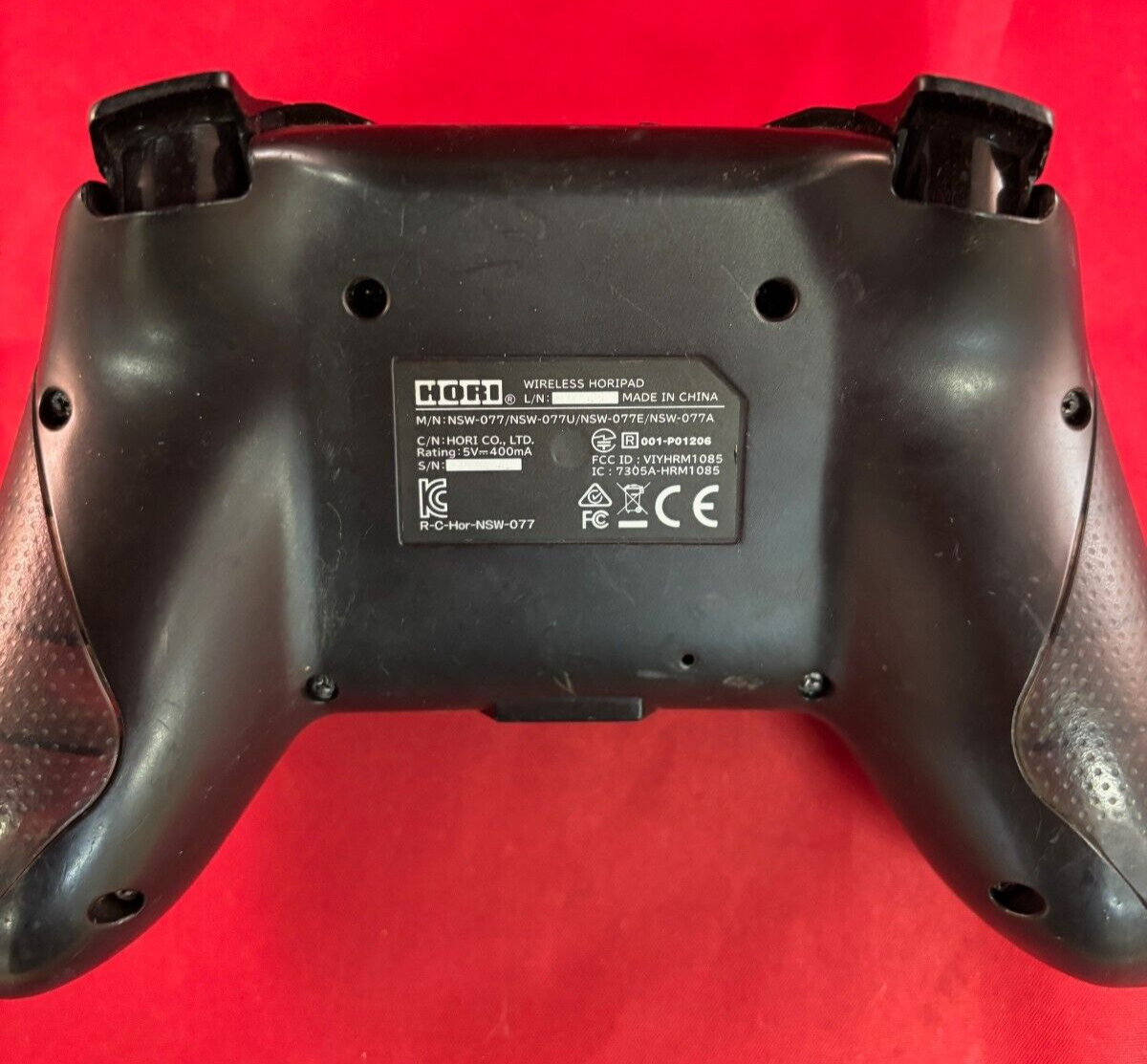 NSW-077・174・175 HORI Nintendo Switch Wireless HORIPAD Black Pro Controller
