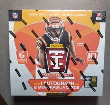 2024 NFL Totally Certified Football Hobby Box Trading Cards Premium Box Sealed