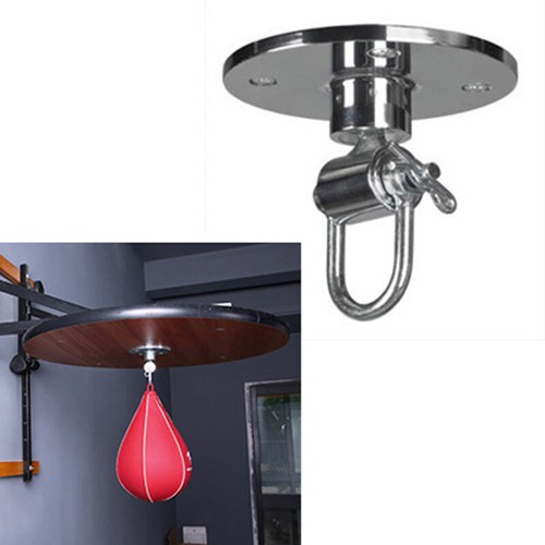 Boxing Speed Bag Swivel Pear Punching Ball Base Hook +Screws Training Duable - Picture 6 of 11