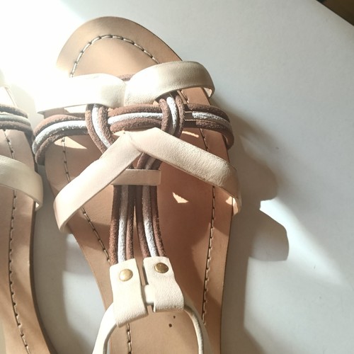 Sandali Car Shoe bianchi mis 37 - Foto 5 di 12